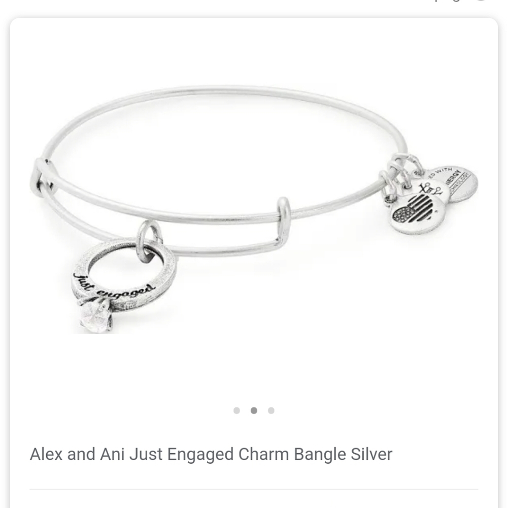 Alex and Ani Just Engaged Bracelet